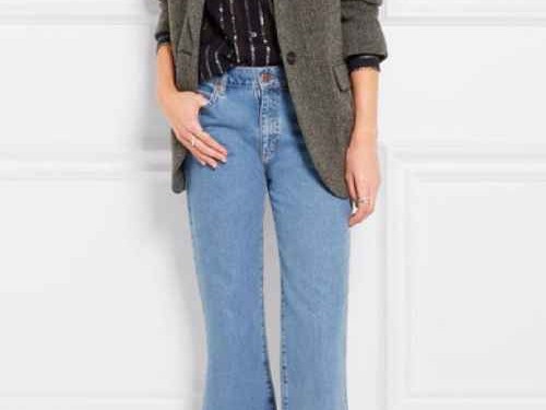 春季喇叭裤上衣搭配全攻略 穿出复古摩登好气质