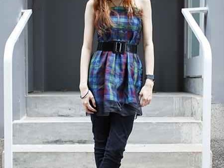 紫气东来穿上身 紫色裤子搭配全攻略