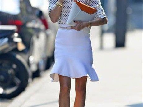 鱼尾裙外套搭配全攻略 穿出浪漫优雅好身材