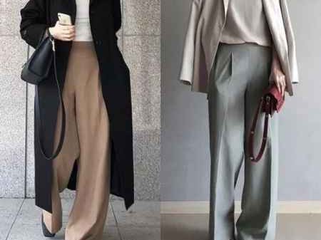 一条阔腿裤解锁一周松弛时髦，这样配上衣准没错