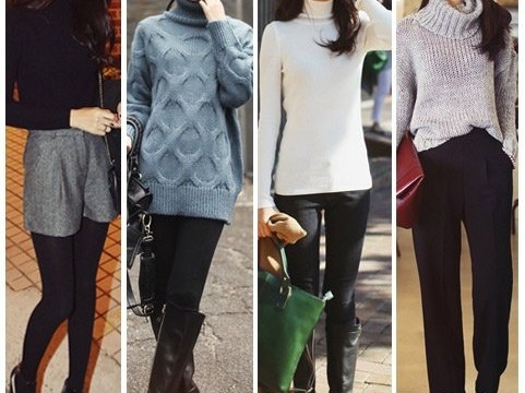 高领毛衣搭配裤子终极指南