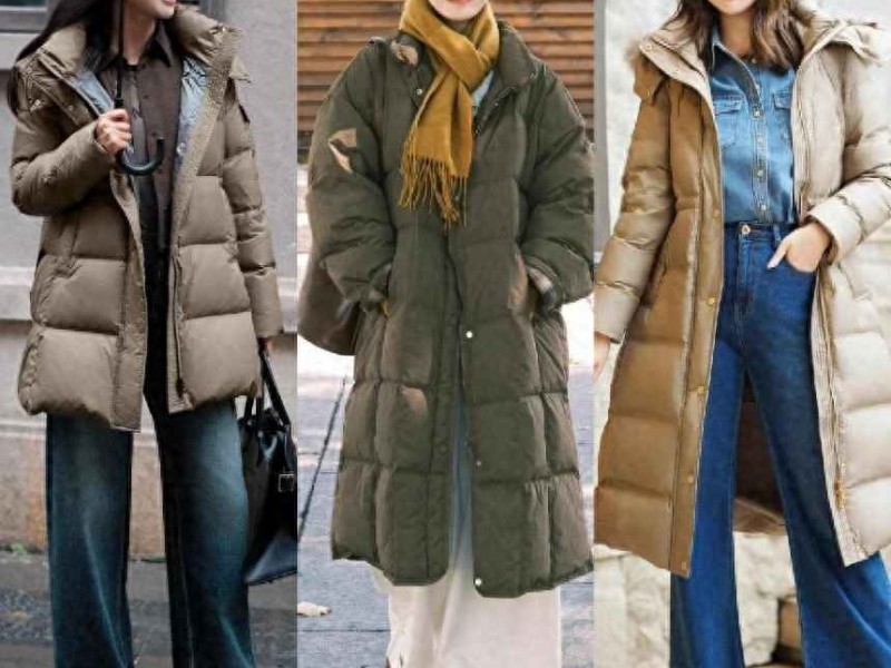 冬天穿衣搭配女：今冬爆款羽绒服+阔腿裤与大衣+卫衣，40+女生穿出时髦范儿