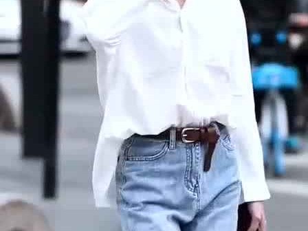 米白色衬衫的万能裤装搭配指南 穿出高级感就这么简单