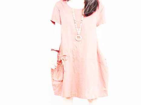 棉麻裙的鞋履搭配心经 穿出四季流动的自然美学